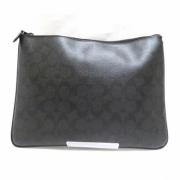 Coach Pre-owned Pre-owned Tyg kuvertvskor Black, Dam