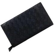 Bottega Veneta Vintage Pre-owned Laeder plnbcker Black, Herr