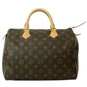 Louis Vuitton Vintage Pre-owned Canvas louis-vuitton-vskor Brown, Dam