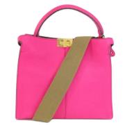 Fendi Vintage Pre-owned Laeder handvskor Pink, Dam