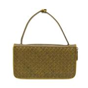 Bottega Veneta Vintage Pre-owned Laeder plnbcker Yellow, Dam