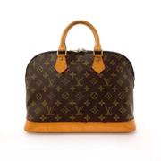 Louis Vuitton Vintage Pre-owned Canvas handvskor Brown, Dam