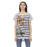 Trussardi T-Shirts Gray, Dam