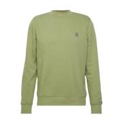 Calvin Klein Grön Logo Patch Sweatshirt Green, Herr