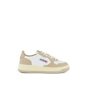 Autry Vintage Low Bicolour Läder Sneakers Multicolor, Herr