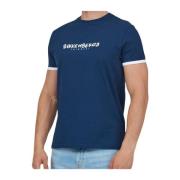 Bikkembergs Herr Basic T-shirt Blue, Herr