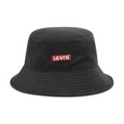 Levi's Baby Bucket Hat med Logo Black, Dam