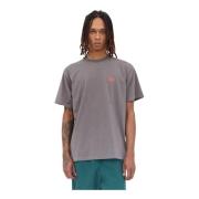 Patta Grafiskt Tryck Bomull T-shirt Gray, Herr