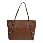 Guess Levia Tote Väska Höst/Vinter Kollektion Brown, Dam