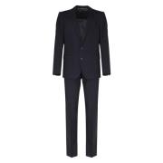 Dolce & Gabbana Blå Klänningar 2ButtonsSuit Blue, Herr