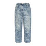 Palm Angels Vida ben jeans Blue, Dam