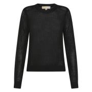 Michael Kors Svart Sweater Kollektion Black, Dam