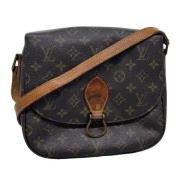 Louis Vuitton Vintage Pre-owned Canvas louis-vuitton-vskor Brown, Dam