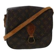 Louis Vuitton Vintage Pre-owned Canvas louis-vuitton-vskor Brown, Dam