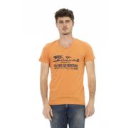 Trussardi T-Shirts Orange, Herr