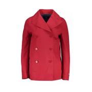 Gant Elegant Rosa Bomull Sportjacka Red, Dam