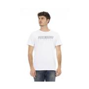 Bikkembergs Fräsch Vit Bomull T-shirt White, Herr