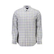 Gant Elegant Gult Bomullsskjorta Multicolor, Herr