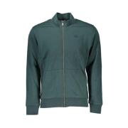 La Martina Grön Fleece Dragkedja Sweatshirt Green, Herr