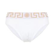 Versace Vit Greca Border Underkläder White, Herr