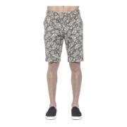 PT Torino Herr Shorts Dragkedja Bomull Elastan Multicolor, Herr