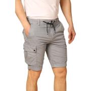 Mason's Mäns Cargo Bermuda Shorts Chile Athleisure Blue, Herr