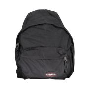 Eastpak Svart Polyester Ryggsäck Dragkedja Justerbara Remmar Logotyp B...