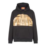 Balmain Disney x : The Lion King - Hoodie med tryck Sunset Black, Herr