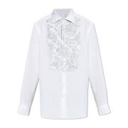 Etro Skjorta med blommigt mönster White, Herr