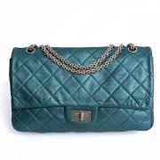 Chanel Vintage Pre-owned Laeder crossbodyvskor Blue, Dam