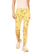 Mason's Blommig Curvy Chino Byxor Yellow, Dam