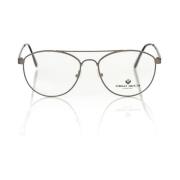 Frankie Morello Aviator Metallram Glasögon Gray, Unisex