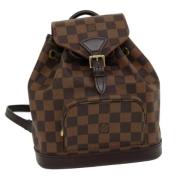 Louis Vuitton Vintage Pre-owned Canvas ryggsckar Brown, Dam