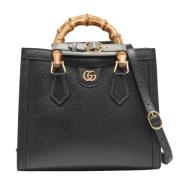 Gucci Vintage Pre-owned Laeder totevskor Black, Dam