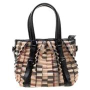 Burberry Vintage Pre-owned Laeder totevskor Beige, Dam