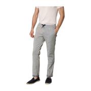 Mason's Herr Linne Bomull Chino Jogger Byxor Beige, Herr