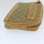 Gucci Vintage Pre-owned Canvas kuvertvskor Brown, Dam