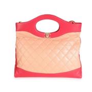 Chanel Vintage Pre-owned Laeder chanel-vskor Red, Dam