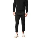 Mason's Begränsad upplaga morot passform chino byxor Black, Herr