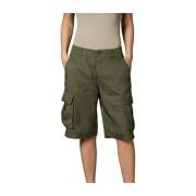 Mason's Victoria Cargo Bermuda Shorts Grön Green, Dam