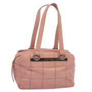 Chanel Vintage Pre-owned Laeder chanel-vskor Pink, Dam