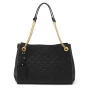 Louis Vuitton Vintage Pre-owned Tyg louis-vuitton-vskor Black, Dam