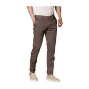 Mason's Stretch Satin Chino Byxor New York Brown, Herr