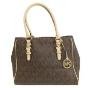 Michael Kors Pre-owned Pre-owned Plast totevskor Brown, Dam