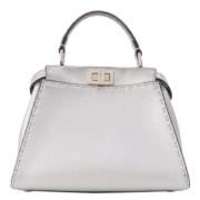 Fendi Vintage Pre-owned Tyg handvskor Gray, Dam