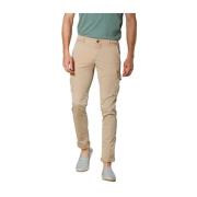 Mason's Extra Slim Cargo Byxor i Stretch Twill Beige, Herr