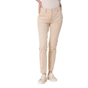 Mason's Slim Beige Chino Byxor Beige, Dam