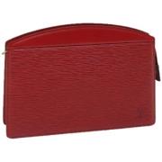 Louis Vuitton Vintage Pre-owned Laeder kuvertvskor Red, Dam