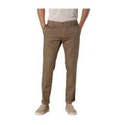 Mason's Stretch satin chino byxor New York Beige, Herr