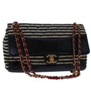 Chanel Vintage Pre-owned Bomull chanel-vskor Multicolor, Dam